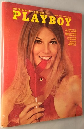 Item #106 Playboy Magazine (FIRST APPEARANCE OF ANY PUBLISHED WORK BY JAMES KAHN, author of the...