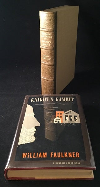 Item #1130 Knight's Gambit (HOUSED IN CUSTOM CLAMSHELL BOX). William FAULKNER.