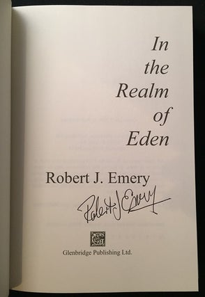 In the Realm of Eden (SIGNED FIRST PRINTING)