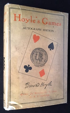 Item #1357 Hoyle's Games: Autograph Edition (IN ORIGINAL DJ). Toys, Games, Edmond HOYLE, R. F....