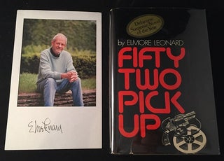 Item #1409 Fifty Two Pick Up (FIRST PRINTING / SIGNED BY AUTHOR ON BOOKPLATE). Elmore LEONARD