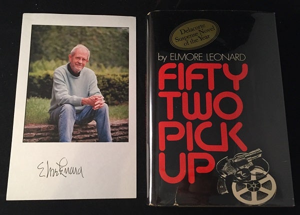 Item #1409 Fifty Two Pick Up (FIRST PRINTING / SIGNED BY AUTHOR ON BOOKPLATE). Elmore LEONARD.