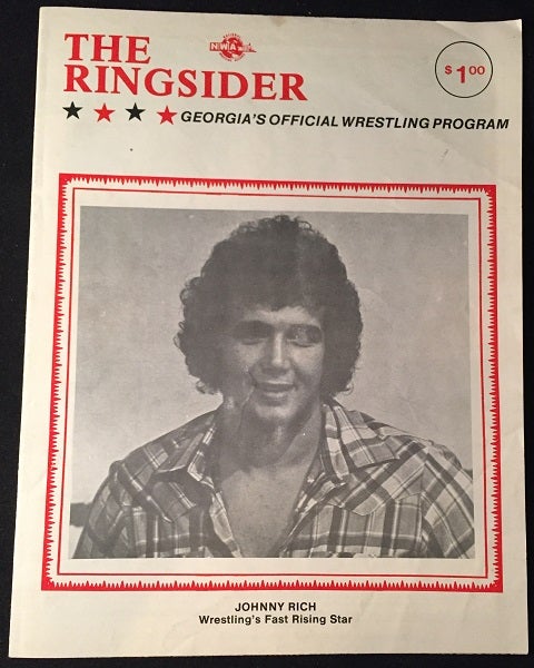 Item #1435 The Ringsider: Georgia's Official Wrestling Program. Paul JONES, The Iron SHEIK.