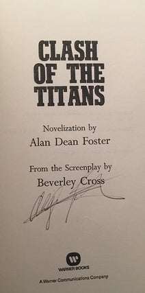 Clash of the Titans (SIGNED FIRST HARDCOVER APPEARANCE)