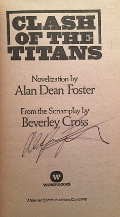 Clash of the Titans (SIGNED FIRST PRINTING)