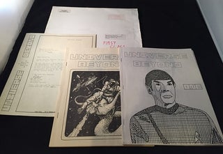Item #1512 Universe Beyond (Star Trek Fanzine) Issues #1 & #2 in Original Mailer. Peter FLYNN,...