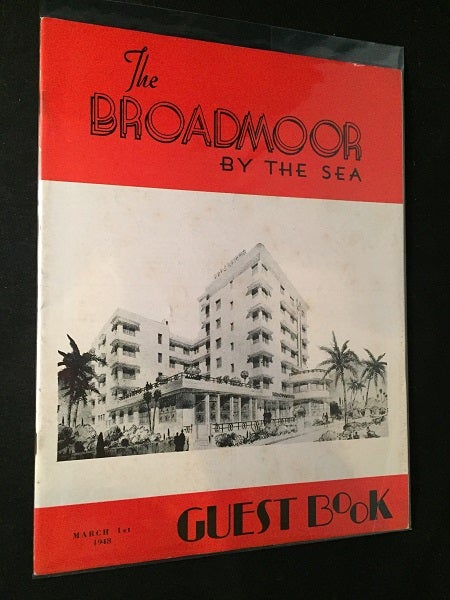 Item #1662 The Hotel Guest Book - The Broadmoor by the Sea (March 1, 1948). Lucille BALL, Lorna CLARK.