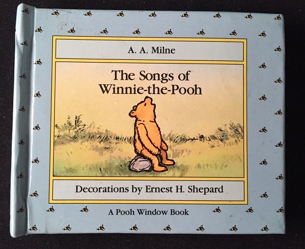 Item #1695 The Songs of Winnie the Pooh (A Pooh Window Book). A. A. MILNE.