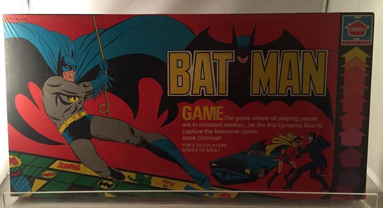 Item #171 The Batman Game (1978 Classic STILL SEALED IN ORIGINAL PLASTIC). Bob KANE.
