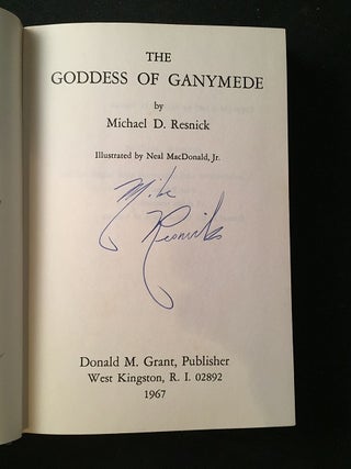 Goddess of Ganymede (SIGNED FIRST PRINTING)
