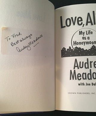 Love, Alice - My Life as a Honeymooner (SIGNED BOOKPLATE)