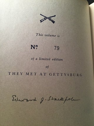 They Met at Gettysburg (SIGNED/LIMITED EDITION IN ORIGINAL CARDBOARD BOX)