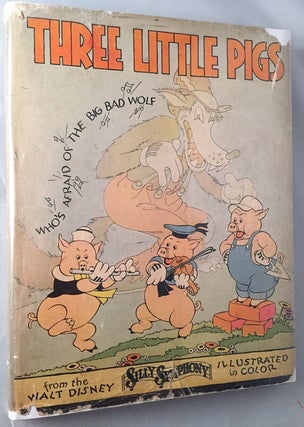 Item #196 Three Little Pigs (IN ORIGINAL DUST JACKET). Walt DISNEY