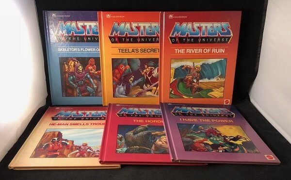 HE-MAN Masters of the Universe COMPLETE SIX VOLUME 1ST PRINTING