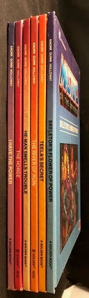 HE-MAN Masters of the Universe COMPLETE SIX VOLUME 1ST PRINTING GOLDEN BOOK RUN (1985)