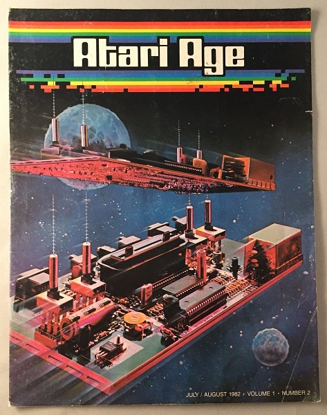 Item #213 Atari Age Magazine (July/August 1982 - Volume 1, Number 2). Steve MORGENSTERN.