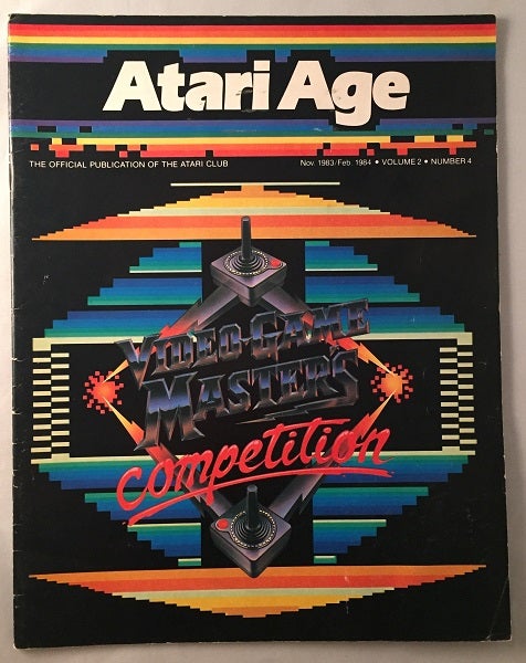 Item #214 Atari Age Magazine (Nov. 1983/Feb. 1984) - Volume 1, Number 2) OFFICIAL INTRODUCTION OF MARIO BROS. Steve MORGENSTERN.