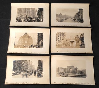 Item #2150 Lot of 6 (SIX) Original WWI Era Silver Gelatin Photographs of New York City (Wall...