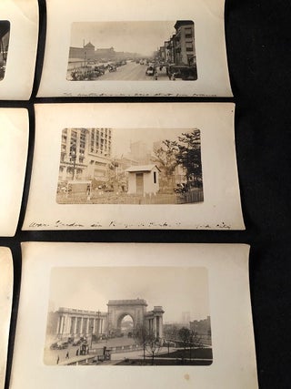 Lot of 6 (SIX) Original WWI Era Silver Gelatin Photographs of New York City (Wall Street)