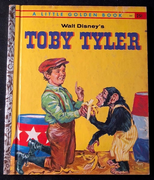 Item #2184 Toby Tyler (w/ "A" on final page). Walt DISNEY, Carl MEMLING.