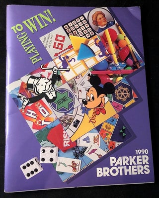 Item #2217 1990 Parker Brothers Official Catalog of Products. Toys, Games