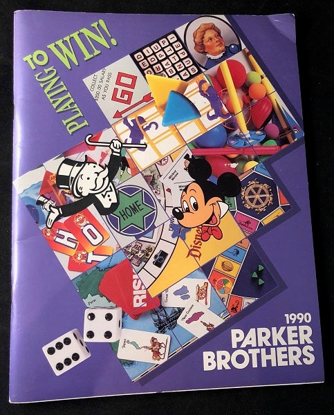 Item #2217 1990 Parker Brothers Official Catalog of Products. Toys, Games.