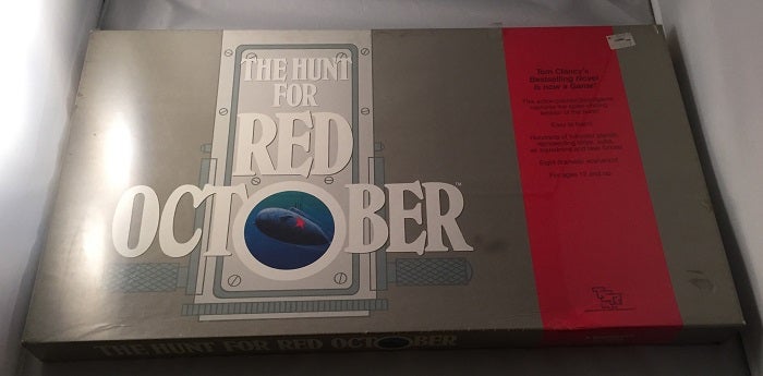 Item #228 The Hunt for Red October (ORIGINAL SEALED BOARD GAME). Tom CLANCY.