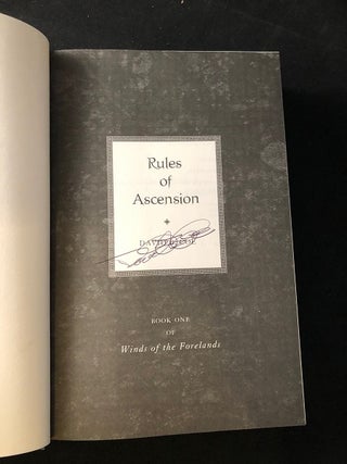Rules of Ascension (SIGNED FIRST PRINTING)