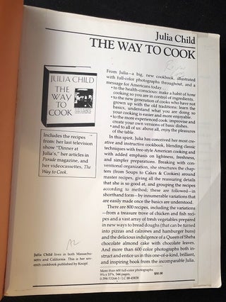 The Way to Cook (SCARCE UNCORRECTED PROOF COPY)