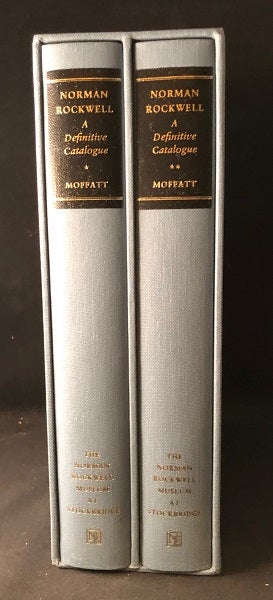 Item #2331 Norman Rockwell: A Definitive Catalogue (2 VOLUME SET IN SLIPCASE). Norman ROCKWELL, Laurie Norton MOFFATT.