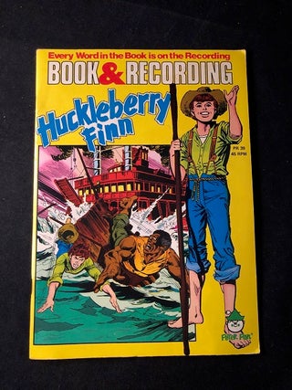 Item #2564 Huckleberry Finn (BOOK & RECORDING). Mark TWAIN