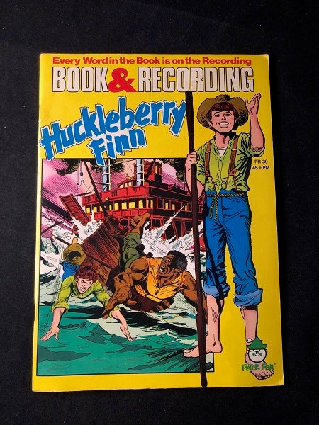 Item #2564 Huckleberry Finn (BOOK & RECORDING). Mark TWAIN.
