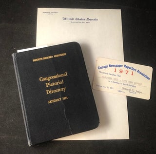 Item #2574 1971 Official Congressional Pictorial Directory SIGNED BY 35 MEMBERS OF CONGRESS;...