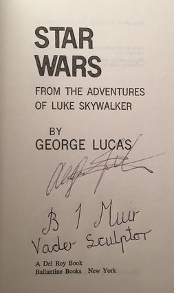 Star Wars: From the Adventures of Luke Skywalker (SIGNED TRUE 1ST EDITION); Contains the proper "S27" code!!
