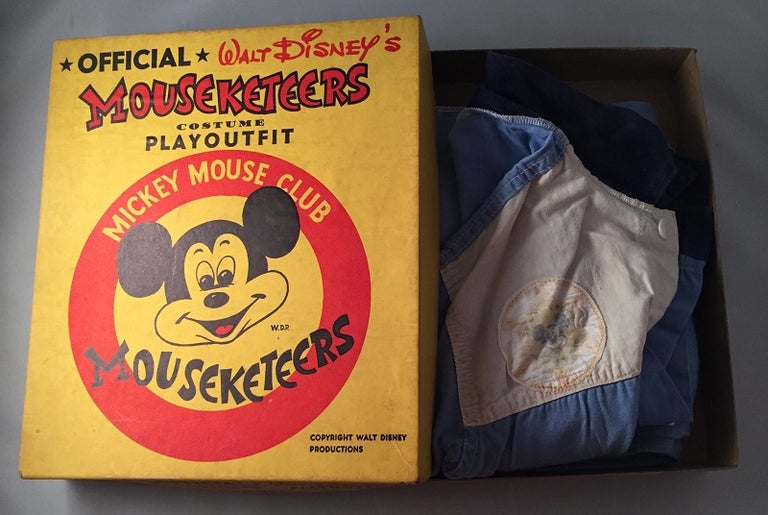 Item #262 Official Walt Disney's MOUSEKETEERS Costume Playoutfit (IN ORIGINAL BOX). Walt DISNEY.