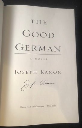 The Good German (SIGNED FIRST PRINTING)