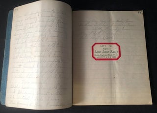 Small Archive of early Boy Scouts, Lone Scouts of America, Dixie Guards & Volunteer Scout ORIGINAL Logs and Published Material (1924-1934); OVER A DOZEN ITEMS INCLUDING TWO HANDWRITTEN AND ILLUSTRATED DIARIES/LOGS