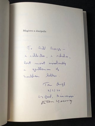 Donald Davidson: An Essay and a Bibliography (SIGNED FIRST PRINTING)