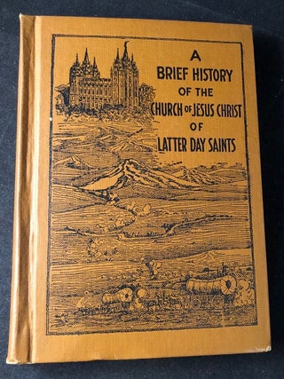 Item #2705 A Brief History of the Church of Jesus Christ of Latter-Day Saints. Edward ANDERSON