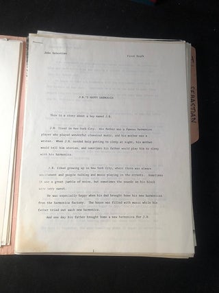 Early Draft, Production Proofs & Original Drawing Archive for "JB's Harmonica" (FROM THE COLLECTION OF GARTH WILLIAMS); 130+ ORIGINAL DRAWINGS, SKETCHES & PRODUCTION PAGES