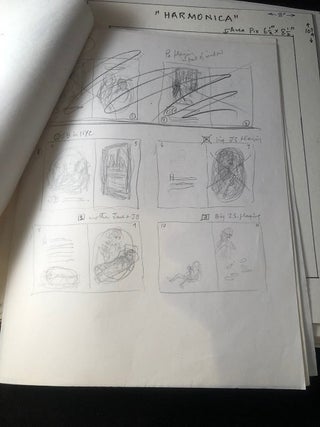 Early Draft, Production Proofs & Original Drawing Archive for "JB's Harmonica" (FROM THE COLLECTION OF GARTH WILLIAMS); 130+ ORIGINAL DRAWINGS, SKETCHES & PRODUCTION PAGES