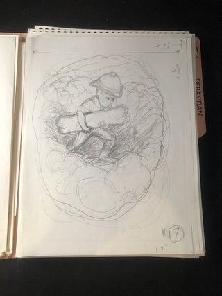 Early Draft, Production Proofs & Original Drawing Archive for "JB's Harmonica" (FROM THE COLLECTION OF GARTH WILLIAMS); 130+ ORIGINAL DRAWINGS, SKETCHES & PRODUCTION PAGES