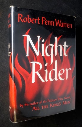 Item #2853 Night Rider (SIGNED 1ST THUS). Robert Penn WARREN