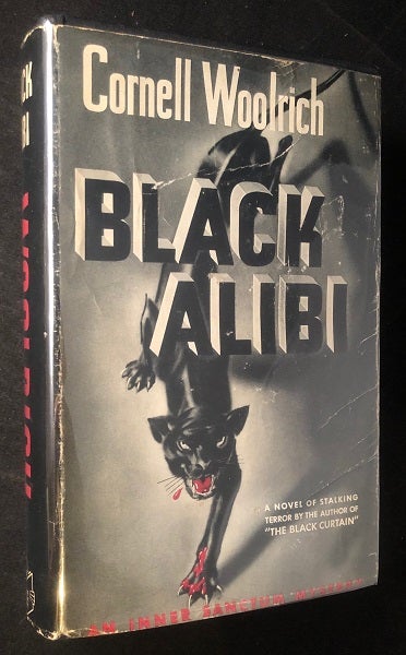 Item #2856 Black Alibi. Cornell WOOLRICH.