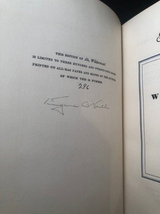 Ah, Wilderness (#296 of 325 SIGNED LIMITED COPIES)
