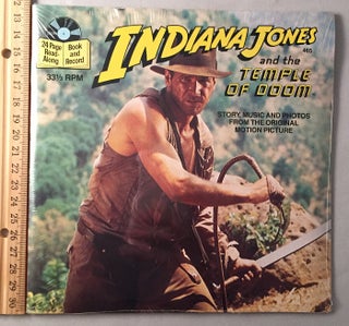Item #301 Indiana Jones and the Temple of Doom 24 Page Read-Along (SEALED IN ORIGINAL WRAP)....