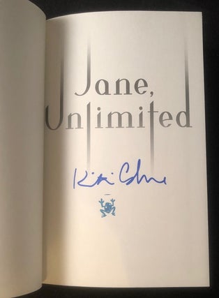 Jane, Unlimited (SIGNED FIRST PRINTING)