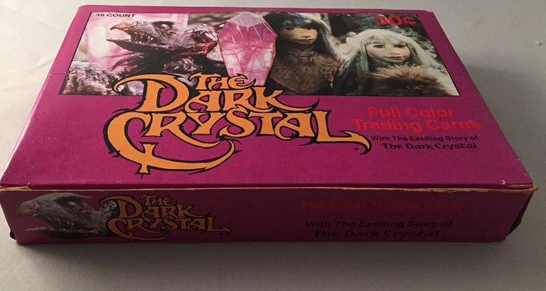 Item #312 1982 The Dark Crystal UNOPENED WAX BOX; (36 Unopened wax packs). Box.