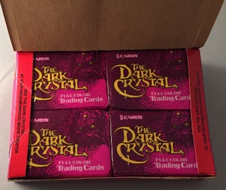 1982 The Dark Crystal UNOPENED WAX BOX; (36 Unopened wax packs)