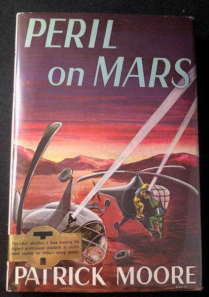 Item #3166 Peril on Mars (SAMPLE ROOM COPY). Patrick MOORE.
